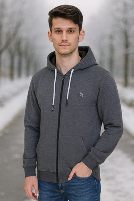 Leebonee Full Sleeve Solid Men Sweatshirt