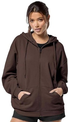 FARICON Full Sleeve Solid Women Sweatshirt