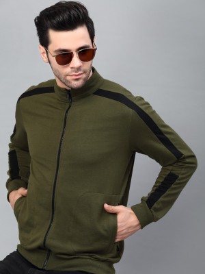 RIGO Full Sleeve Color Block Men Sweatshirt