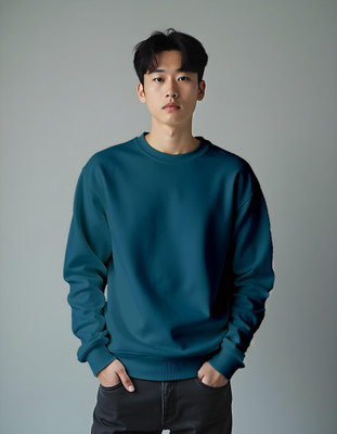 FLYIND VOGUE OUTFIT Full Sleeve Solid Men Sweatshirt