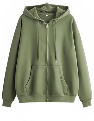 24Hour Fashion Full Sleeve Solid Women Sweatshirt