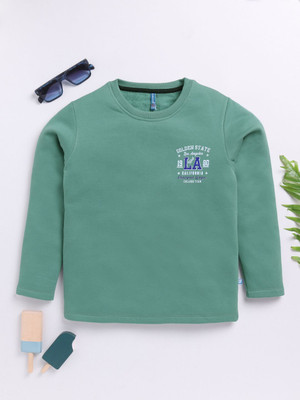 Here&Now X Game Begins Full Sleeve Printed Baby Boys Sweatshirt