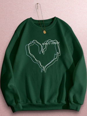 DRAXSTAR Full Sleeve Printed Women Sweatshirt