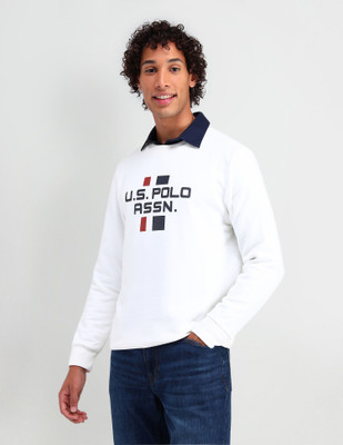 U.S. POLO ASSN. Full Sleeve Printed Men Sweatshirt