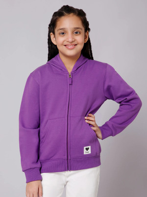 Alan Jones Full Sleeve Printed Girls Sweatshirt