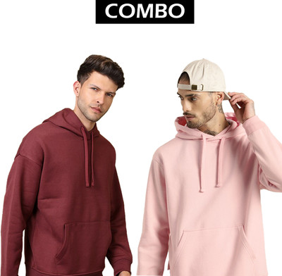 R Heaven Fashions Full Sleeve Solid Men Sweatshirt