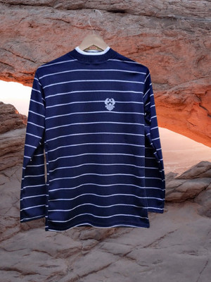 AE Trend Full Sleeve Striped Men Sweatshirt