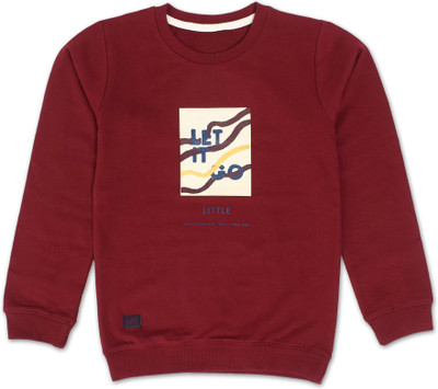 Color Hunt Full Sleeve Printed Boys Sweatshirt