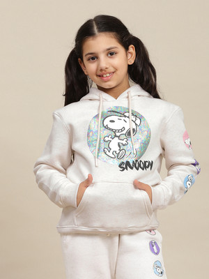 kidsville Full Sleeve Printed Girls Sweatshirt