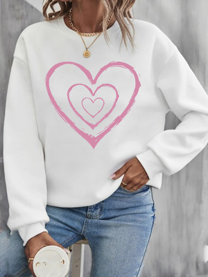 RIGO Full Sleeve Printed Women Sweatshirt