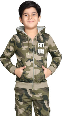 Plum Tree Full Sleeve Solid Boys Sweatshirt