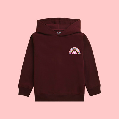 Nusyl Full Sleeve Printed Girls Sweatshirt