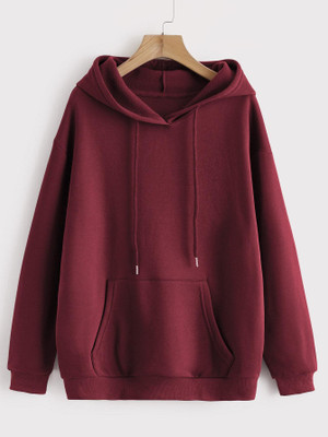 CotiQ Full Sleeve Solid Men Sweatshirt
