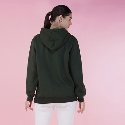 Nusyl Full Sleeve Solid Women Sweatshirt