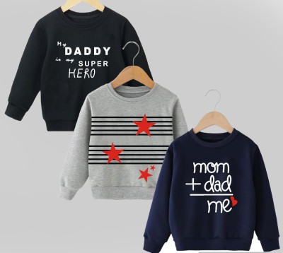 toystshirt Full Sleeve Printed Baby Boys & Baby Girls Sweatshirt