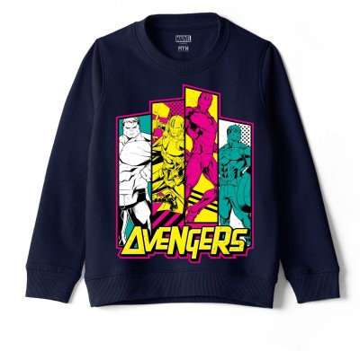 WEAR YOUR MIND Full Sleeve Graphic Print Boys Sweatshirt