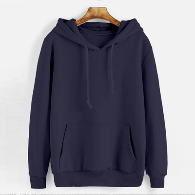 TEXROK Full Sleeve Solid Men Sweatshirt