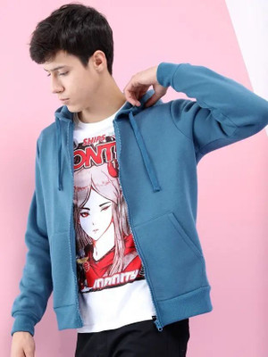 SPOWEARY Full Sleeve Self Design Men Sweatshirt