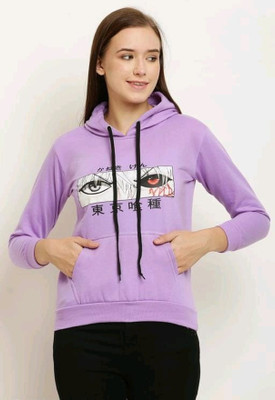 Uniquessence Full Sleeve Printed Women Sweatshirt