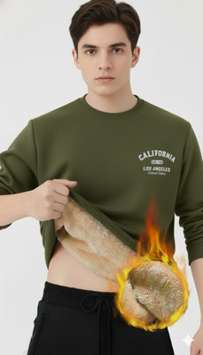 trendbite Full Sleeve Printed Men Sweatshirt
