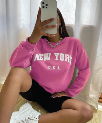 Christy World Full Sleeve Printed Women Sweatshirt