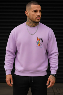 Sahuone Full Sleeve Printed Men Sweatshirt