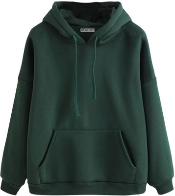 Lasmo Full Sleeve Solid Women Sweatshirt