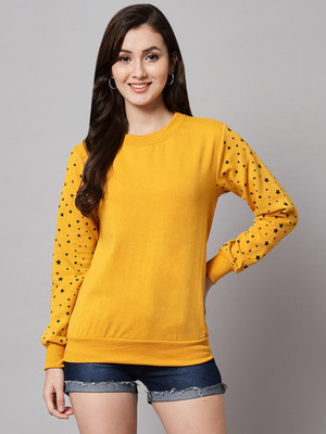 FUNDAY FASHION Full Sleeve Printed Women Sweatshirt