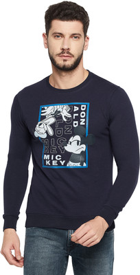 Disney By Wear Your Mind Full Sleeve Graphic Print Men Sweatshirt