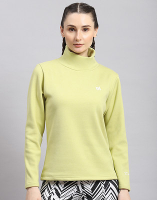 Rock.it Full Sleeve Solid Women Sweatshirt