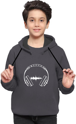 SKGarment Full Sleeve Graphic Print Boys Sweatshirt