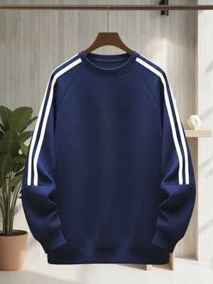 FashionAndYOUTH Full Sleeve Striped Men Sweatshirt