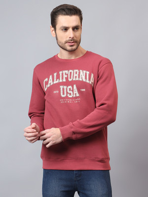 CANTABIL Full Sleeve Printed Men Sweatshirt