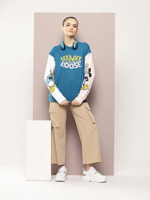 Kook N Keech Disney Full Sleeve Printed Women Sweatshirt