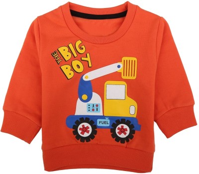 V-MART Full Sleeve Printed Baby Boys Sweatshirt