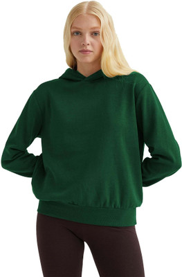 Koverify Full Sleeve Solid Women Sweatshirt