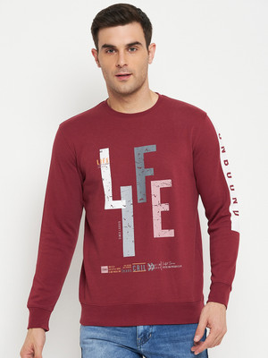 CANTABIL Full Sleeve Printed Men Sweatshirt