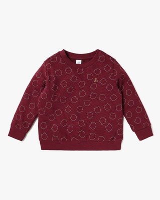 GAP Full Sleeve Printed Baby Boys Sweatshirt