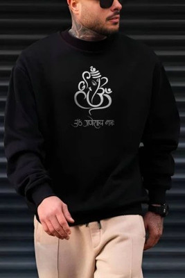 Azlaan Full Sleeve Printed Men Sweatshirt