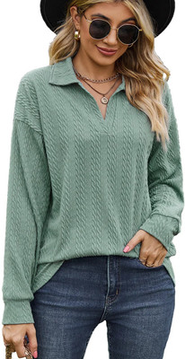 Mauli Clothing Store Full Sleeve Self Design Women Sweatshirt
