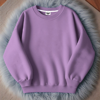 INFIRAX Full Sleeve Solid Men Sweatshirt