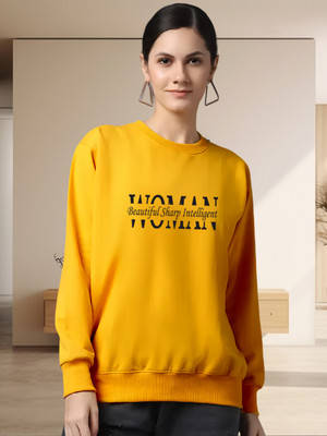 METRONAUT Full Sleeve Printed Women Sweatshirt