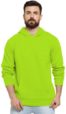 LazyChunks Full Sleeve Solid Men Sweatshirt
