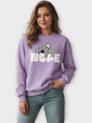 Stylezone Full Sleeve Printed Women Sweatshirt