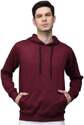 Stem Rope Full Sleeve Solid Men Sweatshirt