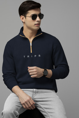TRIPR Full Sleeve Printed Men Sweatshirt