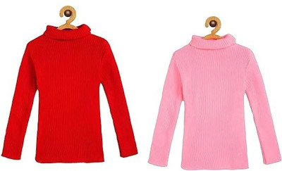 Pari Lifestyle Full Sleeve Solid Boys & Girls Sweatshirt