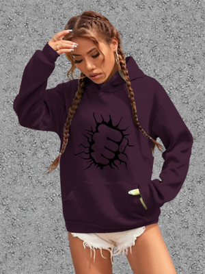 Lecowar Full Sleeve Printed Women Sweatshirt