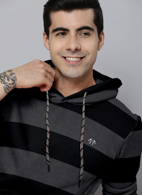Triptee Full Sleeve Striped Men Sweatshirt