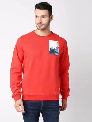 Pepe Jeans Full Sleeve Solid Men Sweatshirt